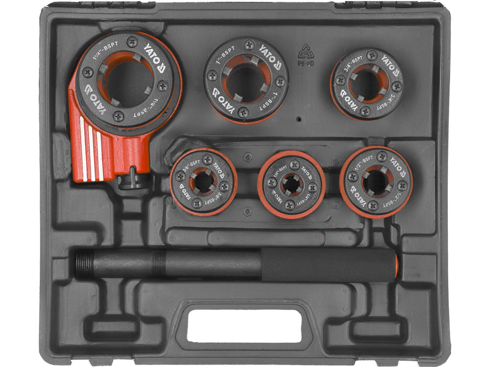 RATCHET DIE STOCKS 6PCS (YT-2900)