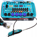 ENGRAVER / GRINDER | WITH FLEXIBLE EXTENSION AND ACCESSORIES | 388 PCS. (M22270)