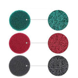POLISHING AND GRINDING PAD SET | Ø 180 MM | 12 PCS. (BK1003)