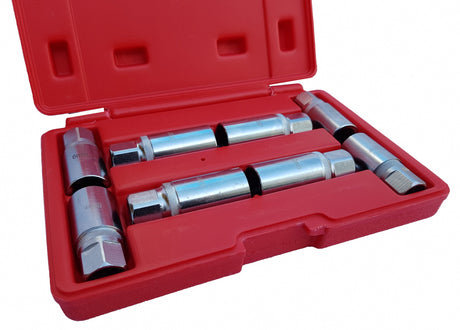 STUD EXTRACTOR SET | METRIC/IMPERIAL | 6-12 MM | 8 PCS. (SW08)