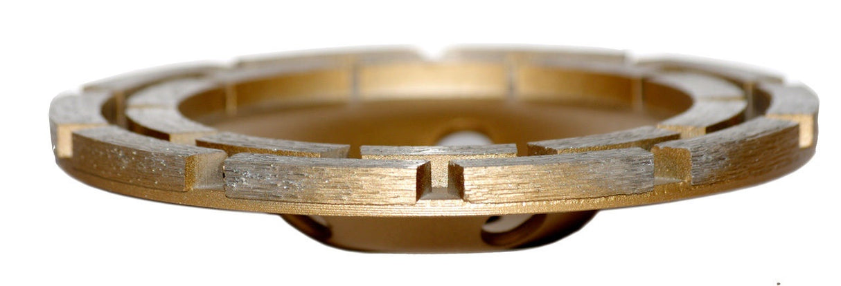DIAMOND GRINDING DISC | PLATE TYPE | DOUBLE ROW | M14X125 MM (DR0125B)