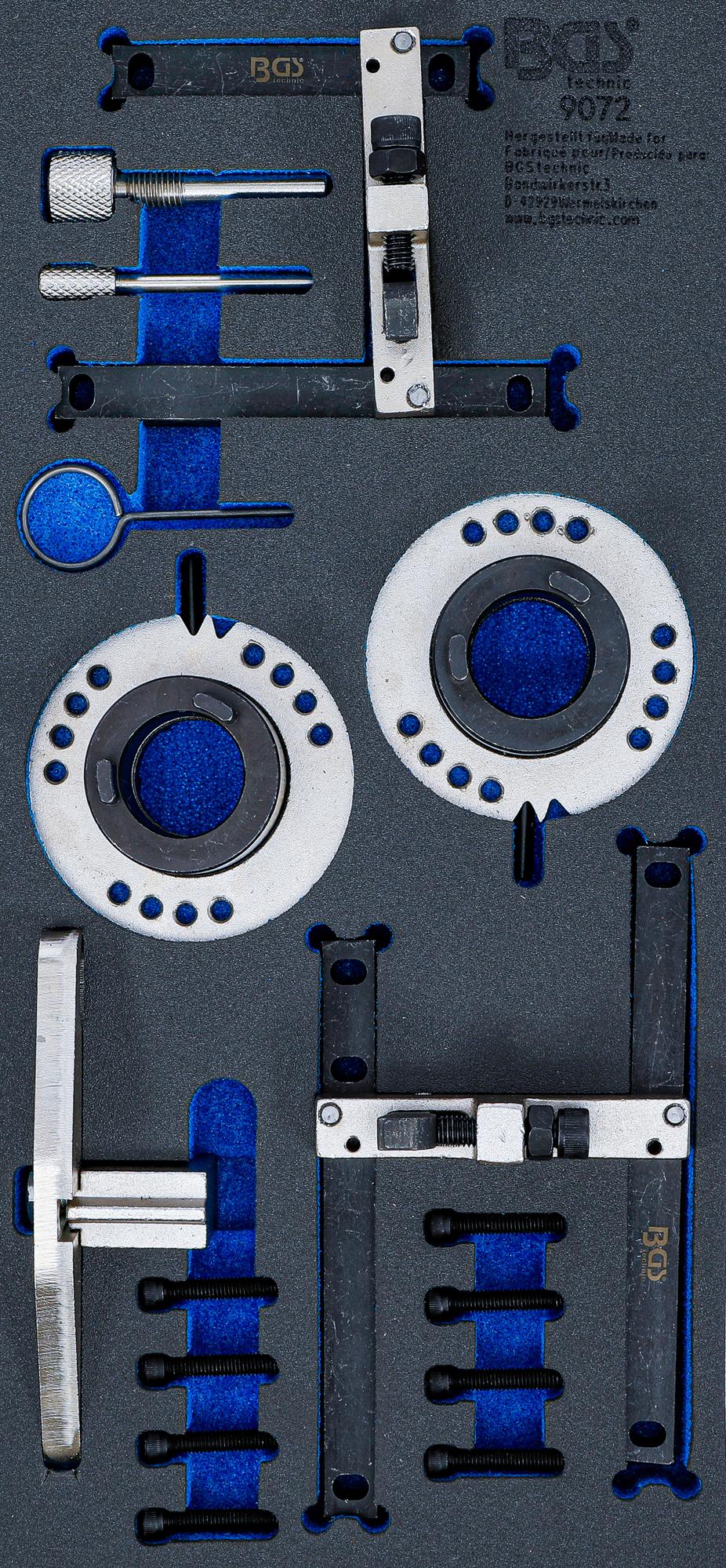 TOOL TRAY 1/3: ENGINE TIMING TOOL SET | FOR FORD 1.0, 3-CYLINDER ECOBOOST (9072)