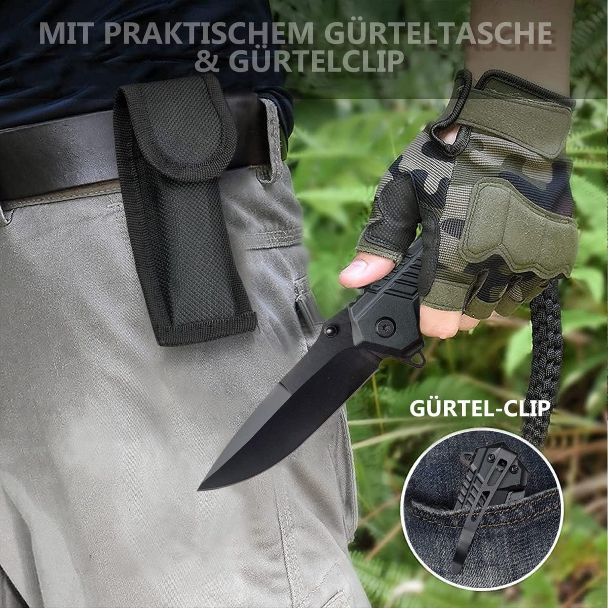 FOLDING KNIFE | STAINLESS STEEL | 20 CM (J12)