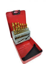 DRILL BIT SET | HSS-TITANIUM | 1 - 10 MM | 19 PCS. (EW-0019)