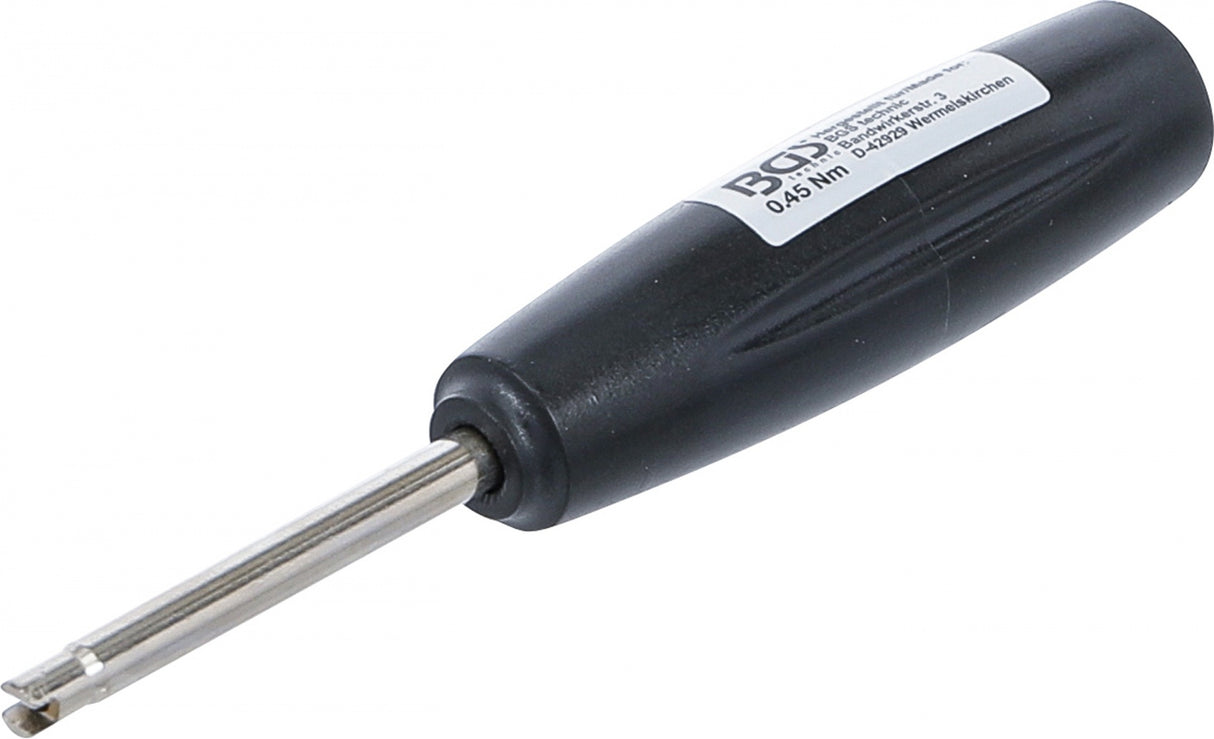 VALVE CORE TORQUE TOOL | 0.45 NM (1551)