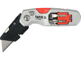 UTILITY KNIFE WITH TRAPEZOID BLADE (YT-75210)