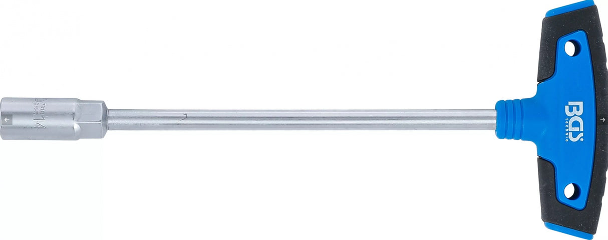 SOCKET WITH T-HANDLE, HEXAGON | 14 MM (7814)
