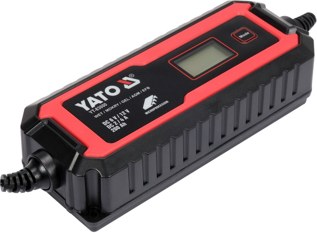 ELECTRONIC BATTERY CHARGER 6V/2A, 12V/4A (YT-83000)