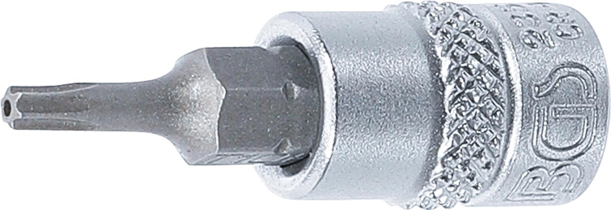 BIT SOCKET | 6.3 MM (1/4") DRIVE | T-STAR TAMPERPROOF (FOR TORX) T10 (2357)