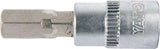 SOCKET BIT HEX 1/4" 7MM L37MM (YT-04374)