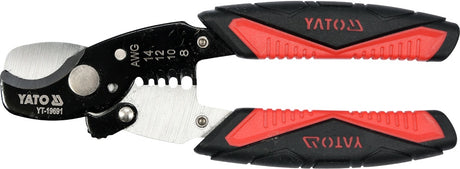 WIRE STRIPPER AND CUTTER PLIERS (YT-19691)