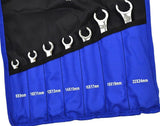 OPEN-END WRENCH SET FOR TUBES | 8X9 - 22X24 MM | 7 PCS. (FN007)