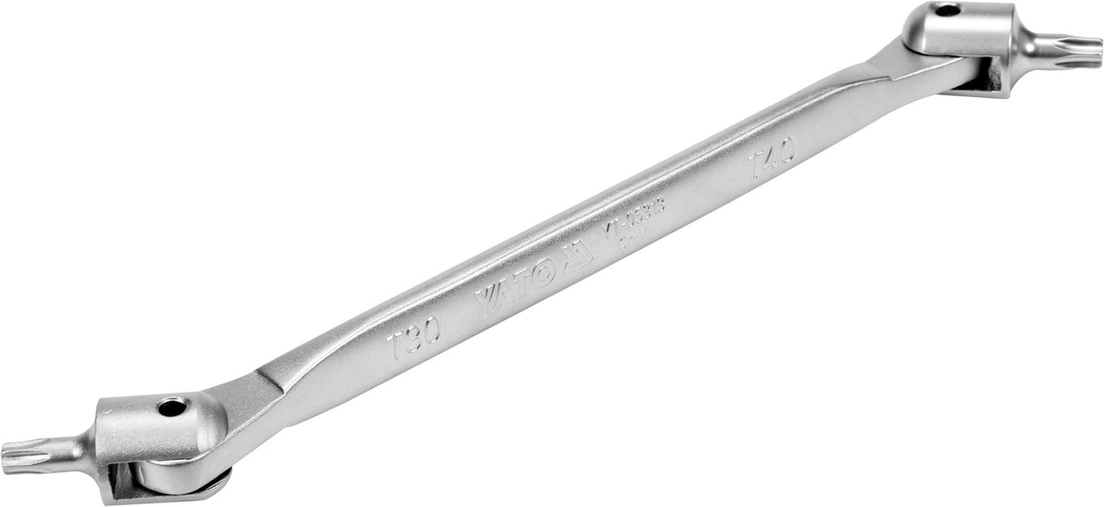 TORX DOUBLE HEAD FLEXIBLE WRENCH T30XT40 (YT-05313)