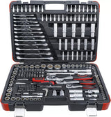 SOCKET SET | 6.3 MM (1/4") / 10 MM (3/8") / 12.5 MM (1/2") DRIVE | 216 PCS. (15216)