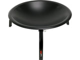 STEEL FIRE PIT WITH FOLDING LEGS 56X39CM (99912)