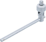 SOCKET ADAPTOR WITH RATCHETING FUNCTION | WITH SLIDING HANDLE | 12.5 MM (1/2") (71047)