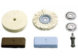 POLISHING PADS AND PASTE SET | Ø 100 MM | 5 PCS. (CP05)