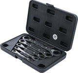 DOUBLE ENDED RATCHET WRENCH SET, STRAIGHT, REVERSIBLE | 6 X 8-19 X 22 MM | 5 PCS. (1450)