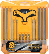 PRECISION LONG BIT SET WITH HANDLE 25 PCS. (65880)