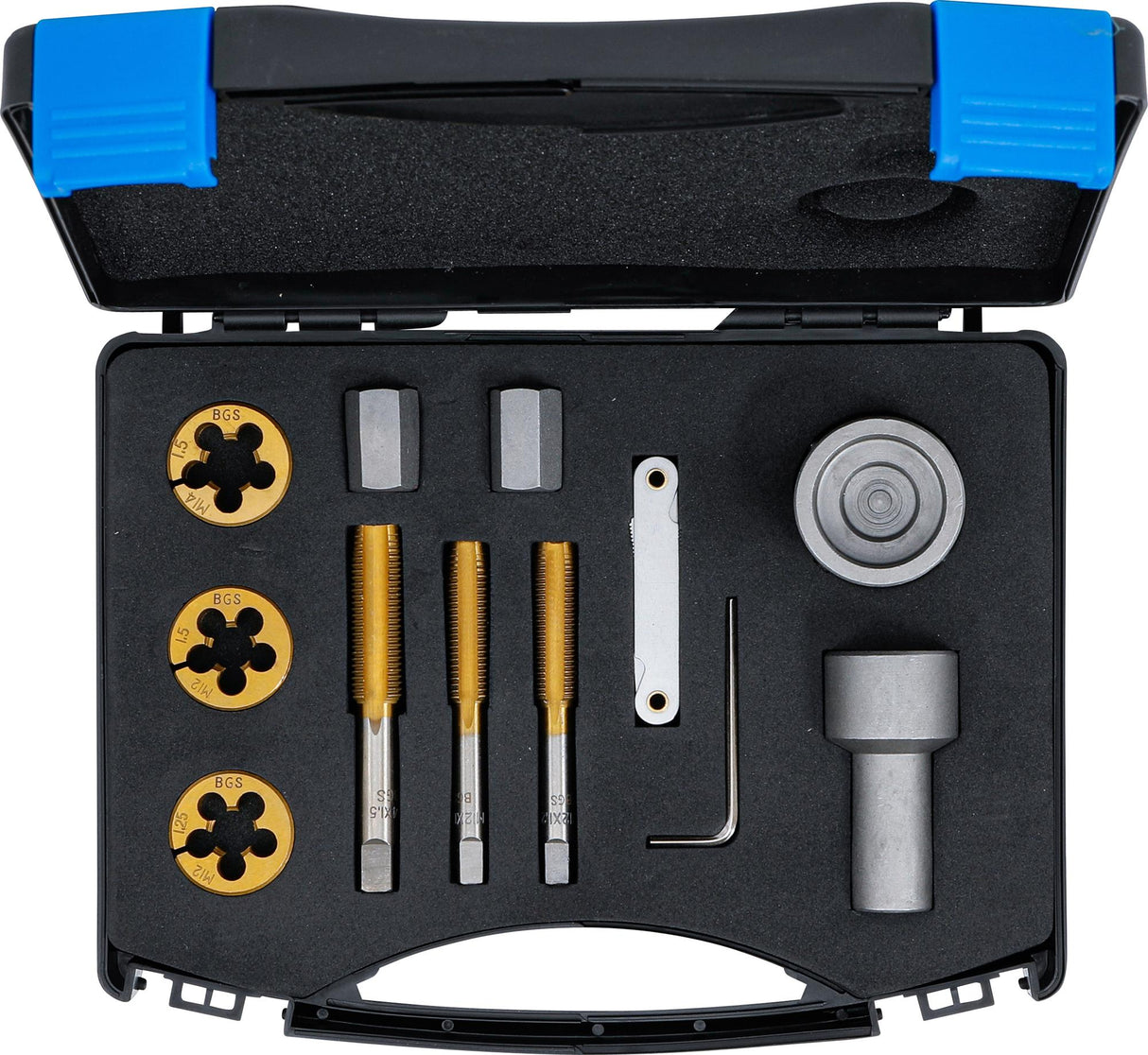TAP AND DIE SET FOR WHEEL STUDS & NUTS | 12 PCS. (1988)