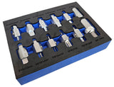 OIL DRAIN BIT SET | 12.5 MM (1/2") | 12 PCS. (SK12M)