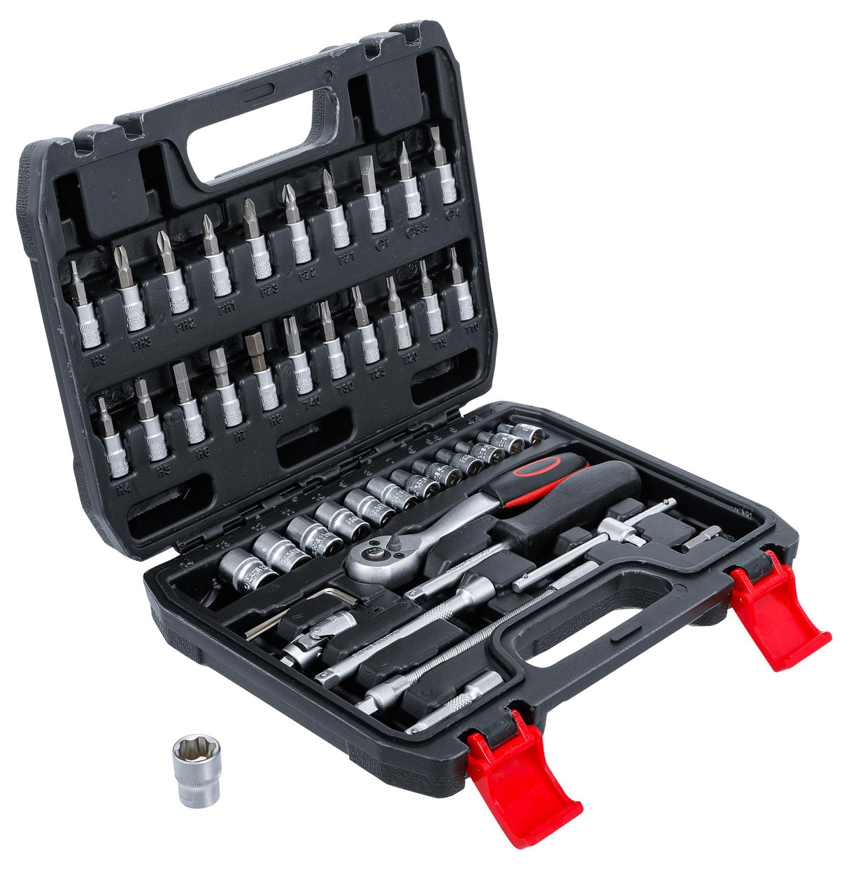 SOCKET SET | 6.3 MM (1/4") DRIVE | 46 PCS. (2142)