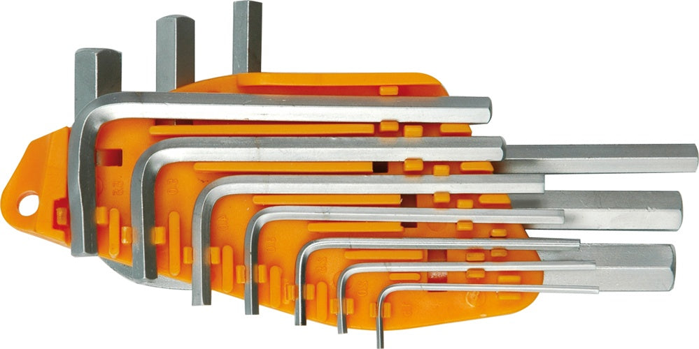 HEX KEY SET 10PCS  1.5-10MM CRV (56393)