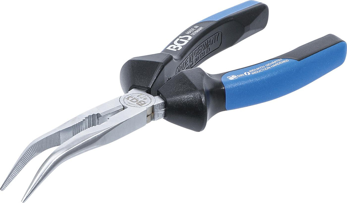 BENT NOSE PLIERS | WITH CUTTING EDGE | 200 MM (673)
