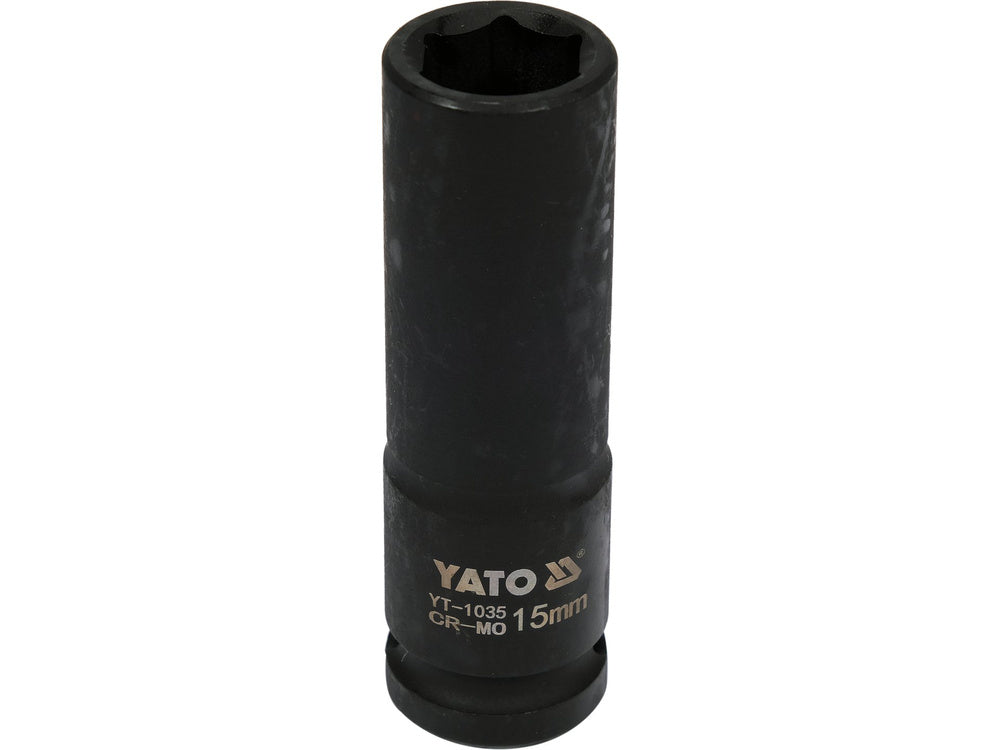 IMPACT SOCKET DEEP 1/2"X15MM (YT-1035)