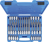 BIT SOCKET SET | 12.5 MM (1/2") DRIVE | TPS-STAR TAMPERPROOF (FOR TORX PLUS) TPS20 - TPS70 | 32 PCS. (5191)