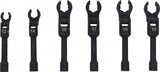 CROWFOOT SPANNER SET | 10 MM (3/8") DRIVE | WITH JOINT | 6 PCS. (74302)