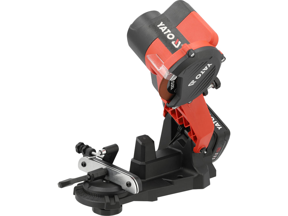 CHAIN SHARPENER 18V, CUTTING DISC 108 MM - BATTERY 2 AH (YT-84980)