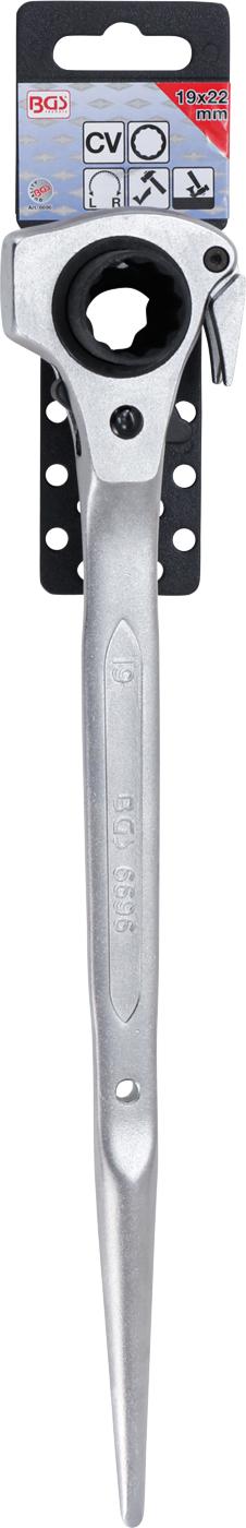 SCAFFOLDING RATCHET | 4-IN-1 | 19 X 22 MM (6696)
