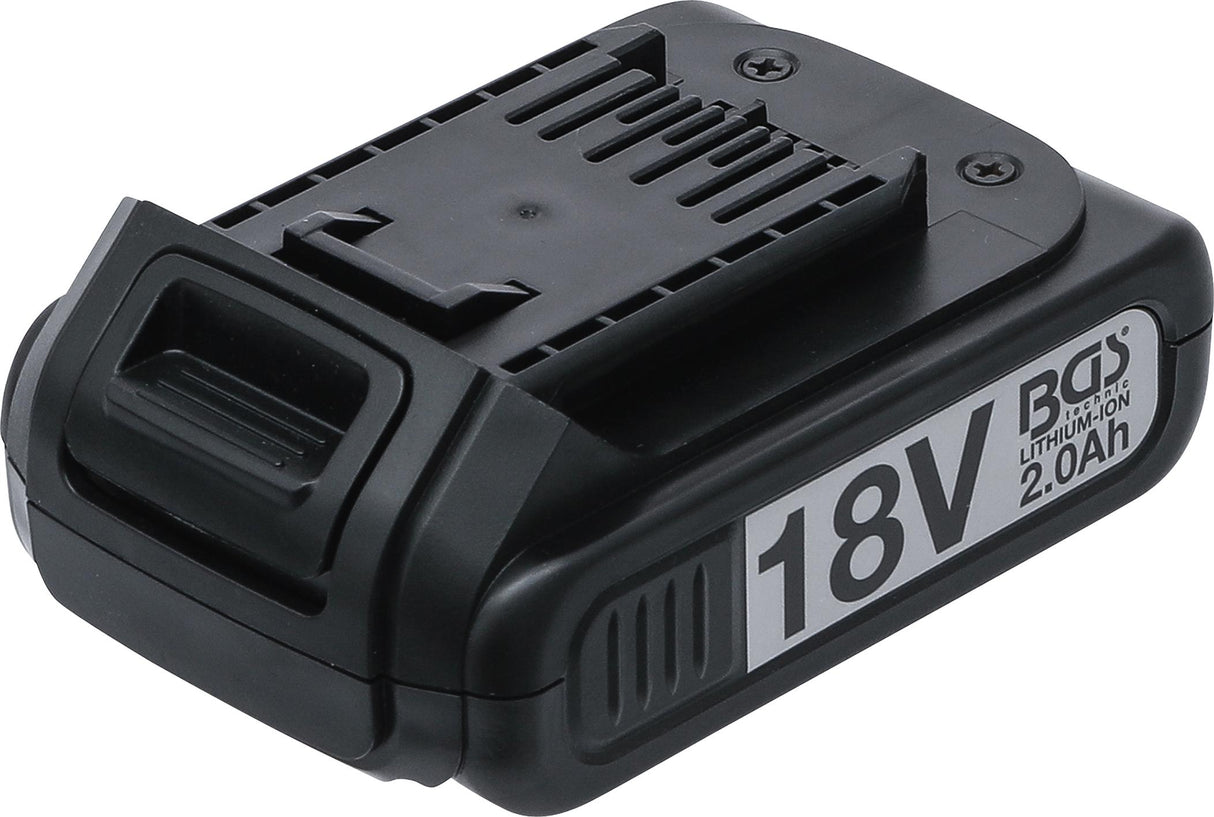 REPLACEMENT BATTERY | LI-ION | 18 V / 2.0 AH | FOR CORDLESS IMPACT WRENCH BGS 9928 (9929)