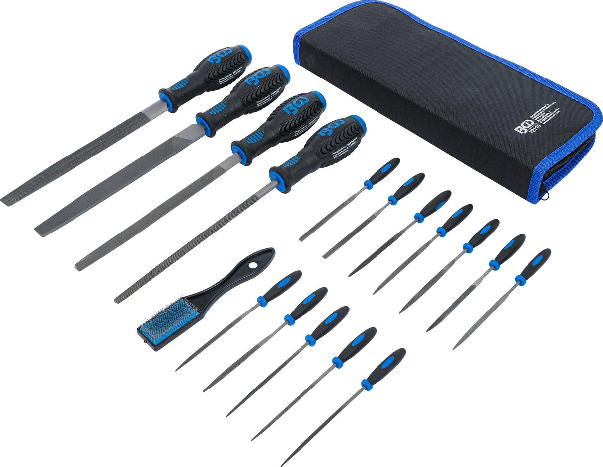 MACHINIST`S FILES AND NEEDLE FILE SET | 17 PCS. (72119)