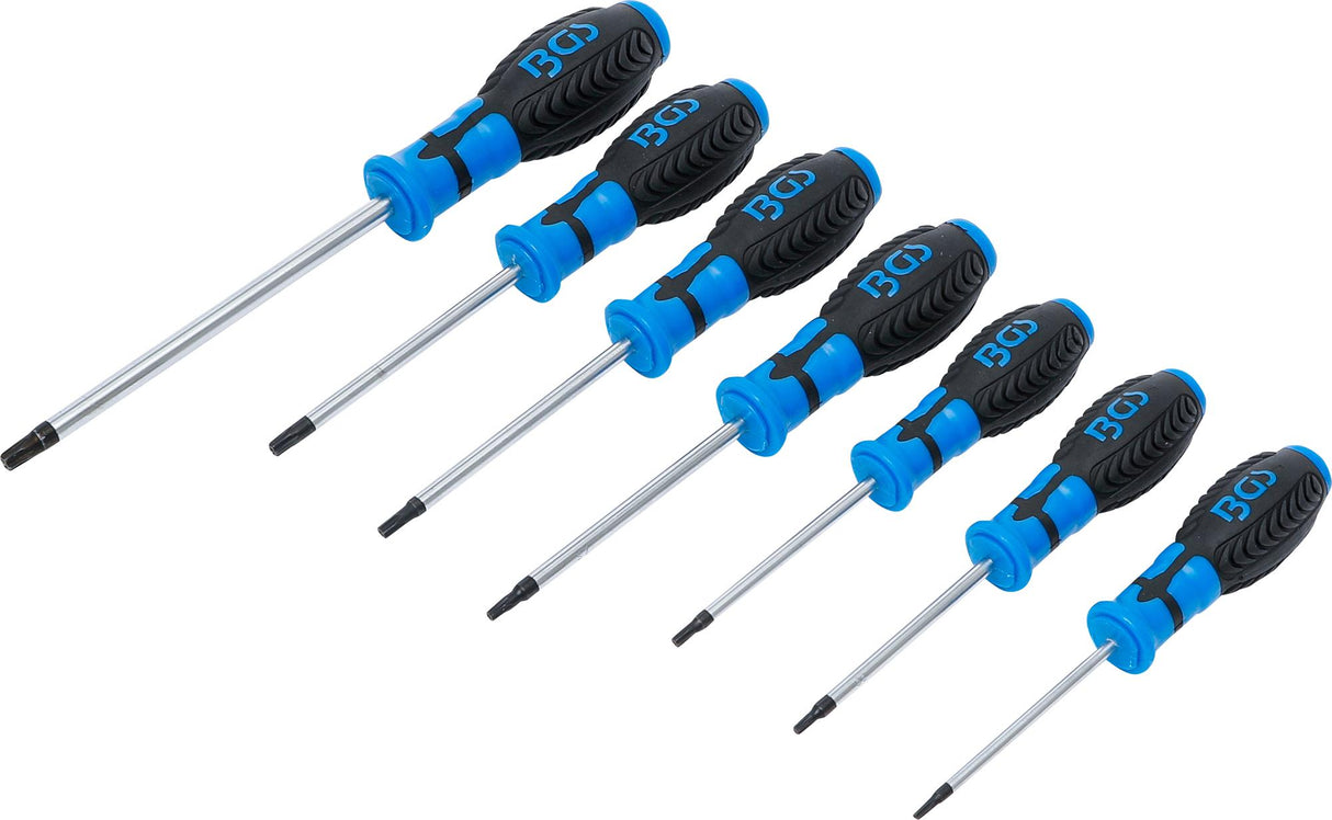 SCREWDRIVER SET | T-STAR TAMPERPROOF (FOR TORX) | T10 - T40 | 7 PCS. (7841)
