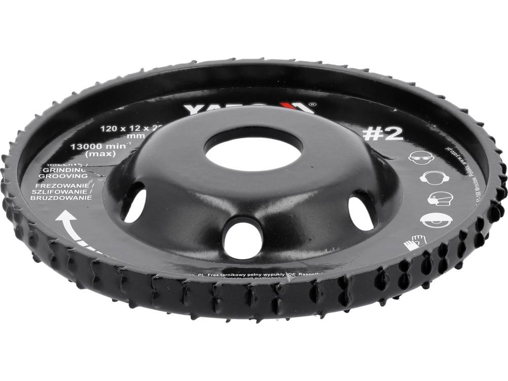 MILLING RASP WHEEL FOR ANGLE GRINDERS (YT-59183)