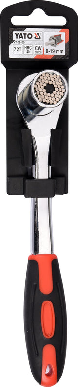 UNIVERSAL SOCKET WRENCH 8-19MM (YT-02400)