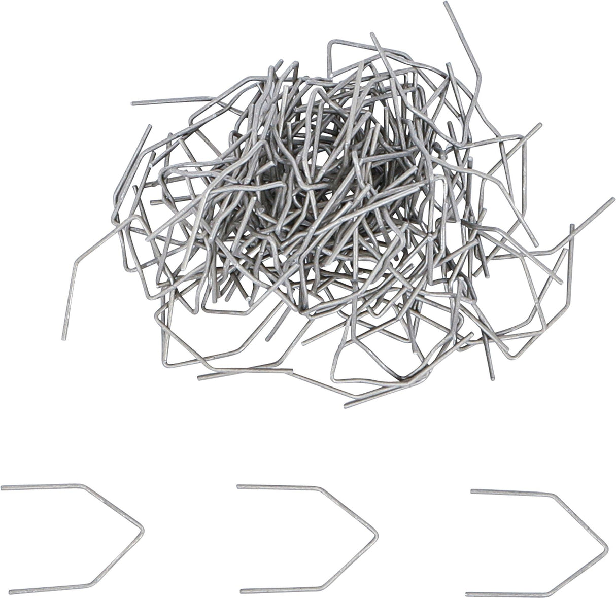 REPAIR STAPLES SET | FOR INSIDE CORNERS | 0.8 MM | 100 PCS. (73349)