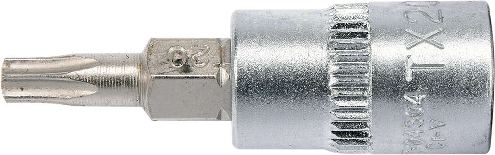 SOCKET BIT TORX 1/4" T20 L37MM (YT-04304)