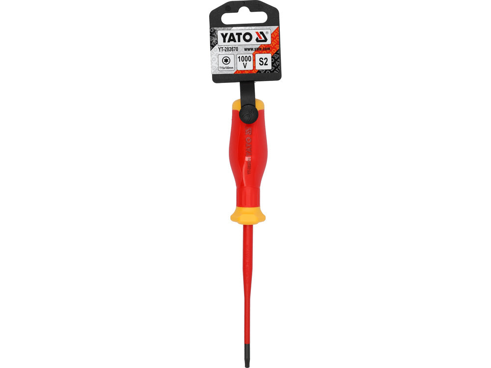 EXTRA SLIM INSUL. SCREWDRIVER T15X100MM (YT-282670)