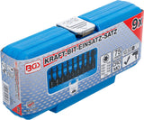 IMPACT BIT SOCKET SET | 12.5 MM (1/2") DRIVE | T-STAR (FOR TORX) T20 - T70 | 9 PCS. (5480)