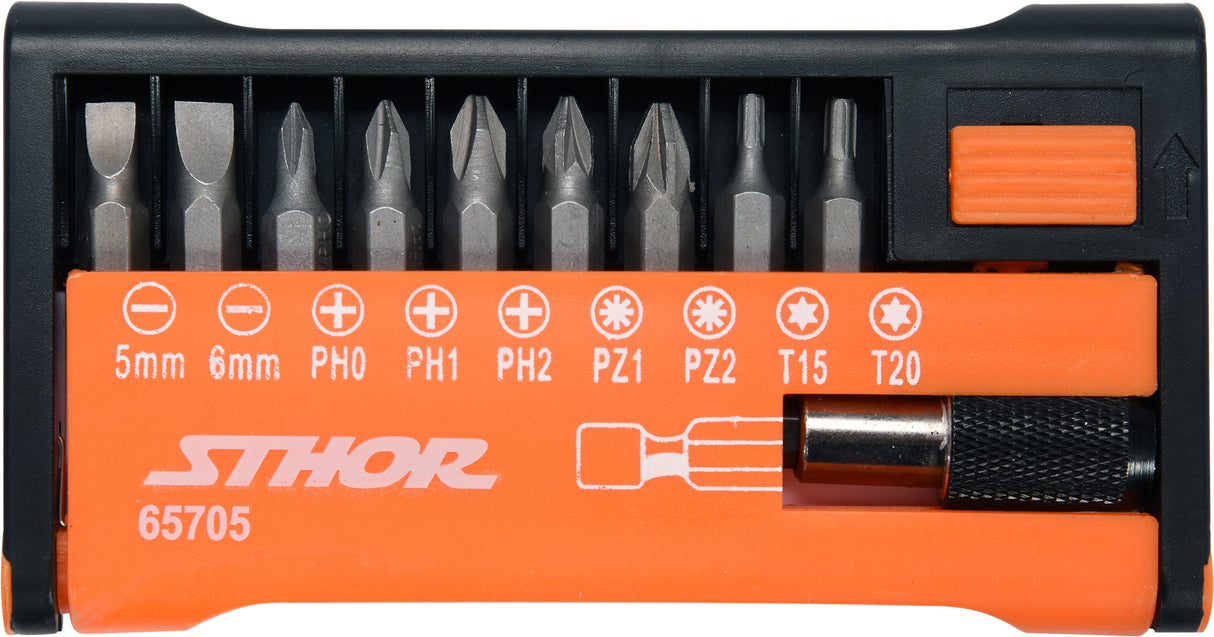 10PCS SCREWDRIVER BIT SET (65705)