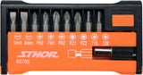 10PCS SCREWDRIVER BIT SET (65705)