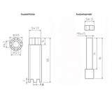 INJECTION NOZZLE EXTRACTOR | FOR MAN, MERCEDES-BENZ | FOUR TEETH (67230)