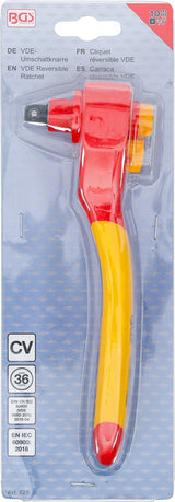 VDE REVERSIBLE RATCHET | 10 MM (3/8") | 1000 V (625)