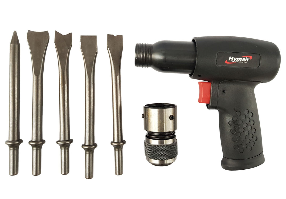 PNEUMATIC HAMMER WITH 190 MM CHISEL SET | 7 PCS. (AH190)