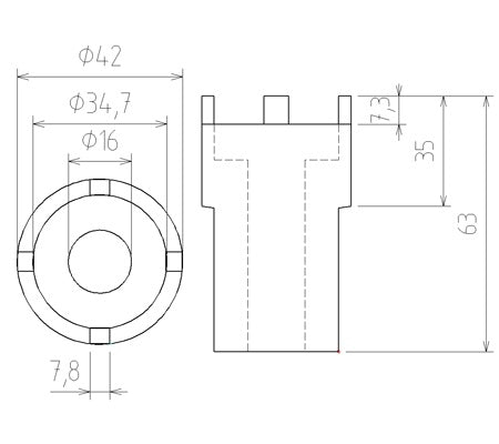 GROOVE NUT SOCKET SET | 5 PCS. (67220)