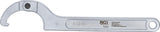 ADJUSTABLE HOOK WRENCH WITH NOSE | 50 - 80 MM (73229)
