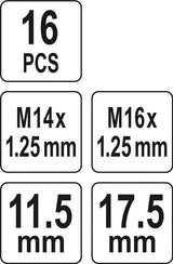 SPARK PLUG THREAD REPAIR KIT M14X1.25 (YT-17580)
